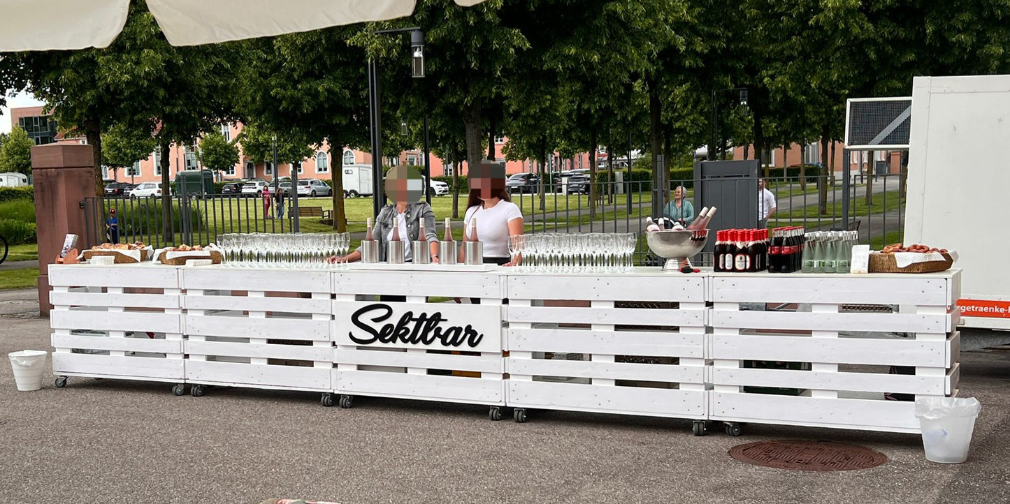 Service bei Sektempfängen