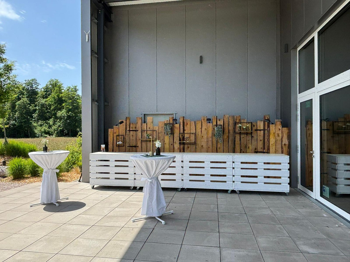 Holzwand