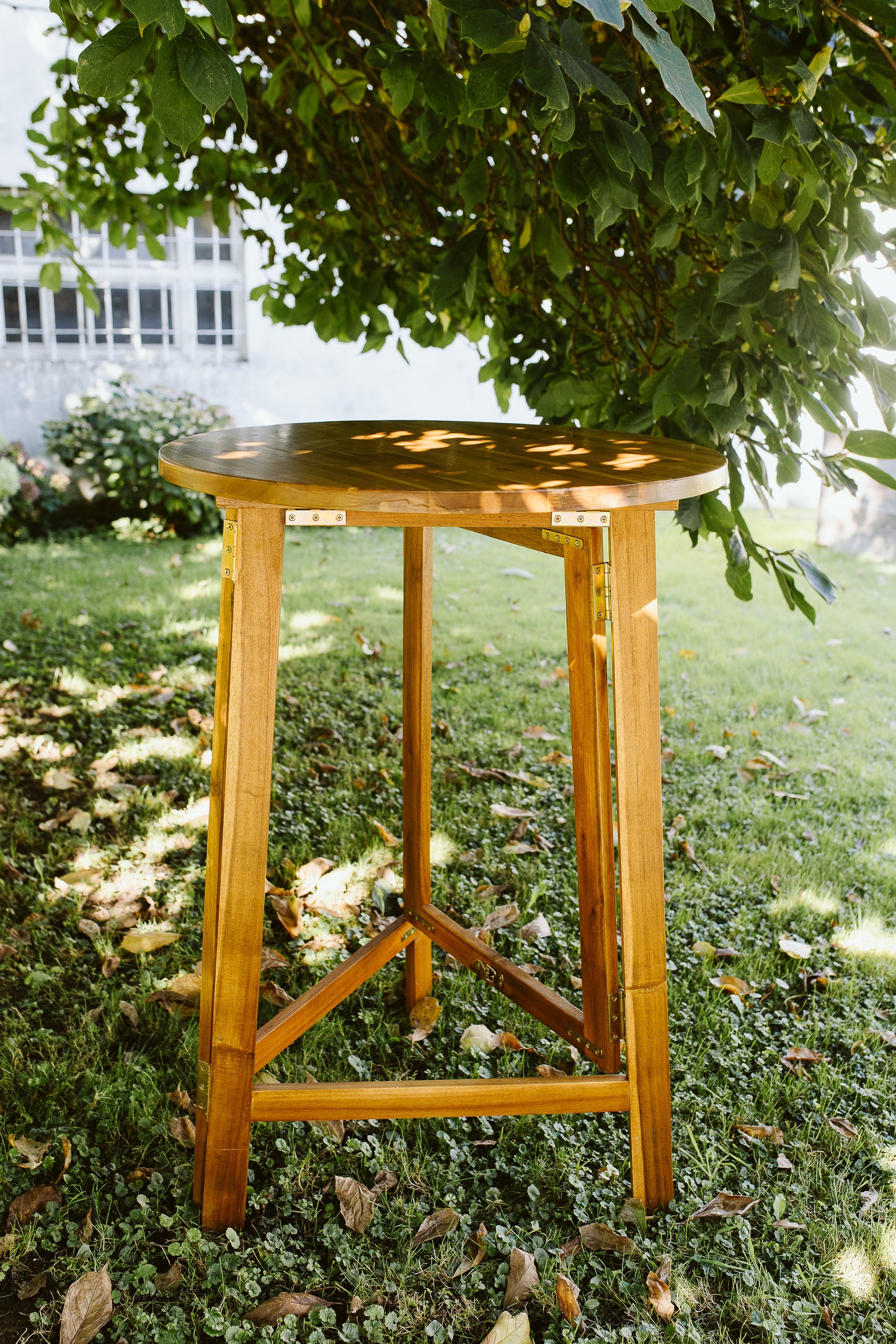 Stehtisch Akazienholz