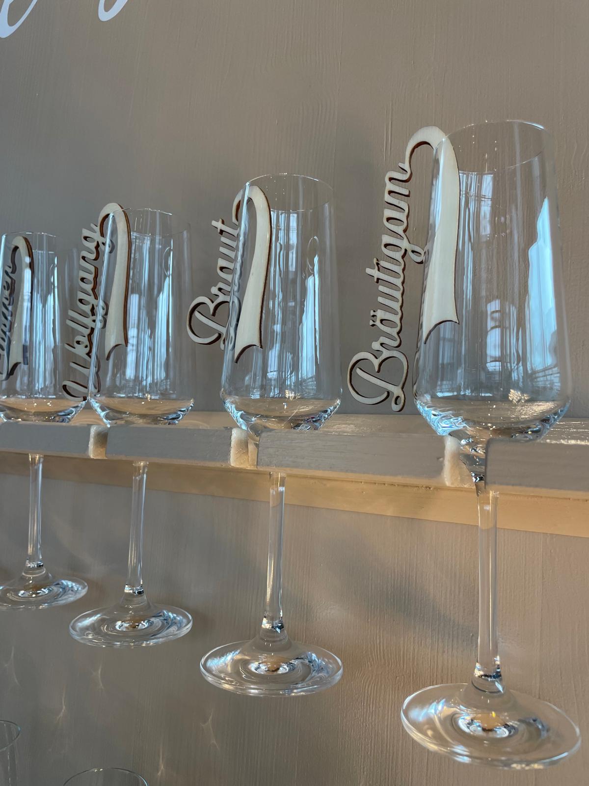 Gastgeschenke/Shots/Beschriftung