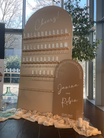 Champagnerwall/Shotwand