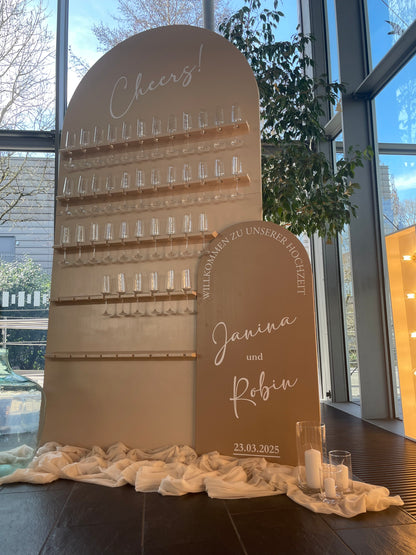Champagnerwall/Shotwand