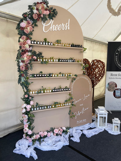 Champagnerwall/Shotwand